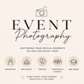 5 Hour Event Photoshoot